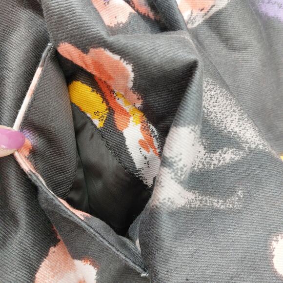 H&M Women's Floral Career Dress Size 6 Pockets Sleeveless - Picture 7 of 13